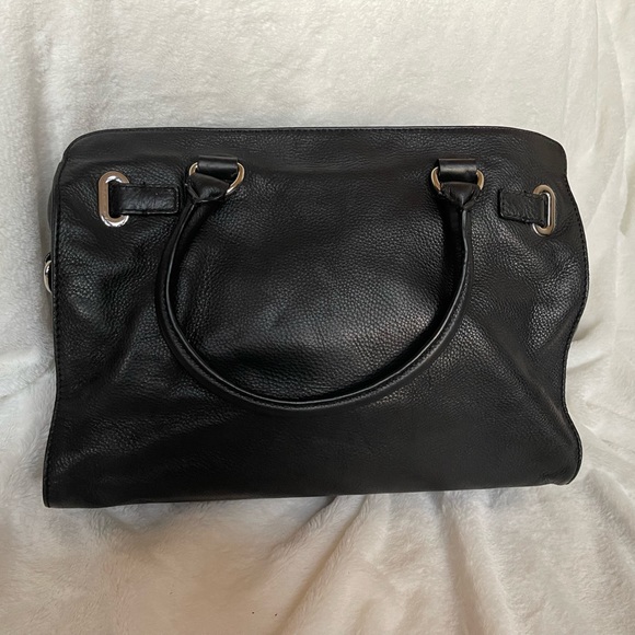 EUC Michael Kors black leather bag - Picture 3 of 7